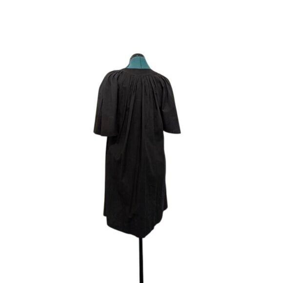 Tuckernuck Pomander Place Finley mini dress XS flutter sleeve black 100% cotton - Picture 2 of 6